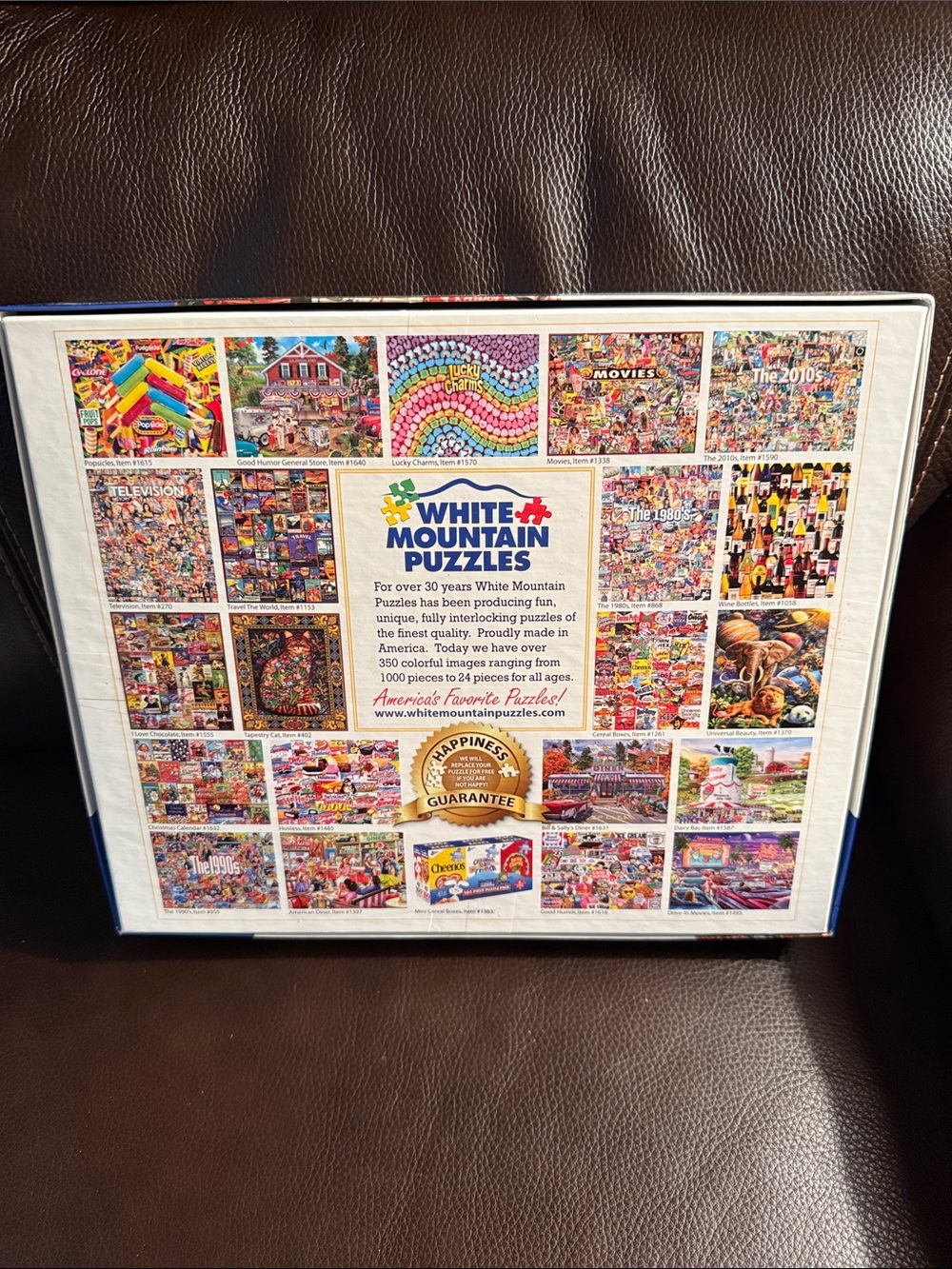 White Mountain Cherries Louis Sutton. 1000 pieces with poster. Complete - Picture 2 of 4